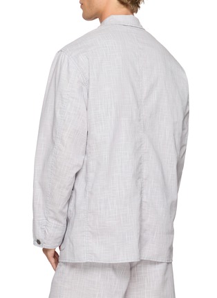 Back View - Click To Enlarge - J∞QUALITY - Kasuri Overdyed Work Jacket