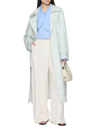 Figure View - Click To Enlarge - BOINIGAN - Tie Neck Shirt