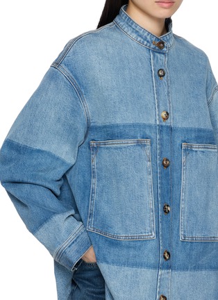  - BOINIGAN - Square Pocket Medium Wash Denim Jacket