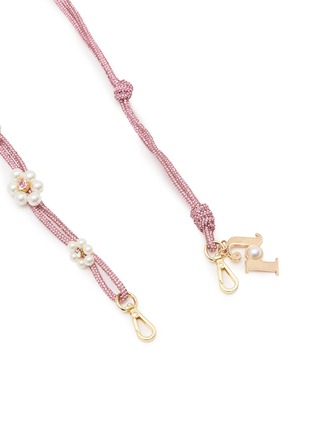 Detail View - Click To Enlarge - ROSANTICA - Cindy Strass Embellished Phone Strap