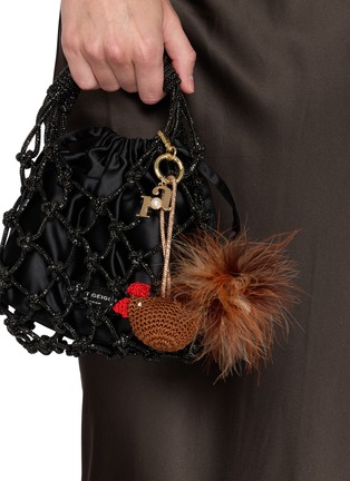 Front View - Click To Enlarge - ROSANTICA - Gallinella Bag Charm