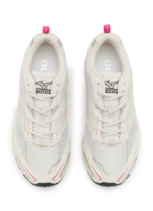 Detail View - Click To Enlarge - MIZUNO - MXR Glitch Lace Up Unisex Sneakers