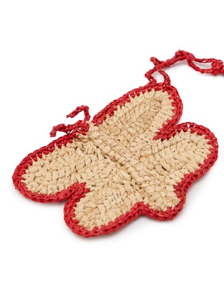 Detail View - Click To Enlarge - LIMAIA - Ony Raffia Bag Charm