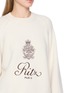  - FRAME - x Ritz Unisex Embroidered Emblem Knit Sweater