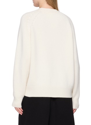 Back View - Click To Enlarge - FRAME - x Ritz Unisex Embroidered Emblem Knit Sweater