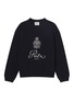 FRAME x Ritz Unisex Embroidered Emblem Knit Sweater