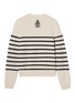 Detail View - Click To Enlarge - FRAME - x Ritz Sequined Striped Sweater