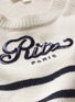  - FRAME - x Ritz Sequined Striped Sweater