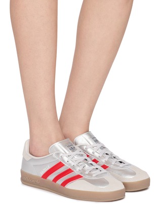 Figure View - Click To Enlarge - ADIDAS - Gazelle Indoor Low Top Women's Sneakers