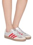 Figure View - Click To Enlarge - ADIDAS - Gazelle Indoor Low Top Women's Sneakers