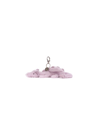Detail View - Click To Enlarge - JELLYCAT - Dragon Bag Charm — Lavender