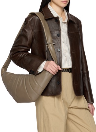 Figure View - Click To Enlarge - LEMAIRE - Poppy Pin Silver Plated Brass Bag Charm