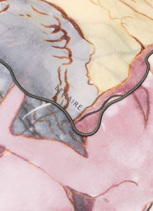 Detail View - Click To Enlarge - LEMAIRE - Aquarel Printed Cotton Bandana