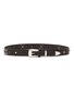 Main View - Click To Enlarge - LEMAIRE - Weatern Stud Leather Belt