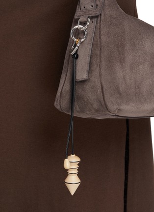 Front View - Click To Enlarge - LEMAIRE - Pendulum Wood Bag Charm