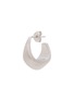 Main View - Click To Enlarge - LEMAIRE - Curved Mini Drop Rhodium Plated Silver Earrings