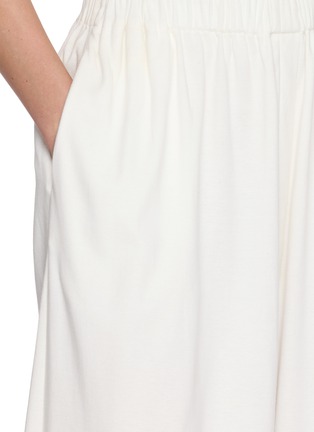  - GIA STUDIOS - Corine Elasticated Waistband Wide Leg Cotton Pants