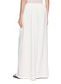 Back View - Click To Enlarge - GIA STUDIOS - Corine Elasticated Waistband Wide Leg Cotton Pants