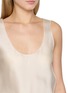  - GIA STUDIOS - Elio Sleeveless U-Neck Silk Top
