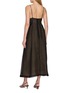 Back View - Click To Enlarge - GIA STUDIOS - Handcrafted Rose Silk Dress
