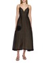 GIA STUDIOS Handcrafted Rose Silk Dress