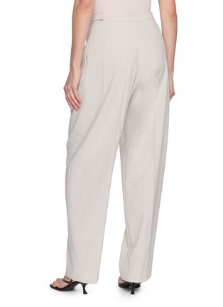 Back View - Click To Enlarge - GIA STUDIOS - Tomas Cocoon Pleated Tapered Pants