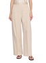 GIA STUDIOS Richie Pleated Cocoon Cotton Satin Pants