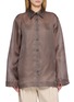 GIA STUDIOS Laney Sheer Silk Shirt