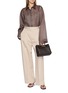 Figure View - Click To Enlarge - GIA STUDIOS - Laney Sheer Silk Shirt