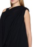  - GIA STUDIOS - Moon Draped Asymmetrical Layered Cotton Maxi Dress