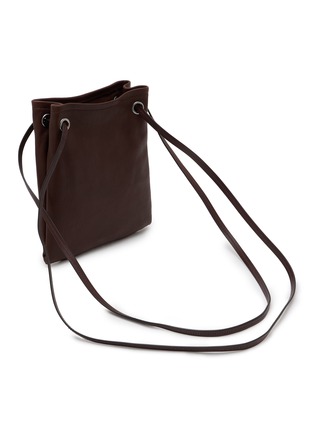 Detail View - Click To Enlarge - PRADA - Pocket Leather Crossbody Shoulder Bag
