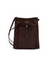 PRADA Pocket Leather Crossbody Shoulder Bag