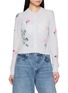 BERNADETTE Clemence Floral Intarsia Knit Cardigan