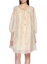 BERNADETTE Bonnie Jasmin Print Drawstring Off Shoulder Dress