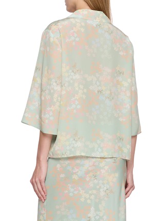 Back View - Click To Enlarge - BERNADETTE - Petit Beurre Floral Print Shirt