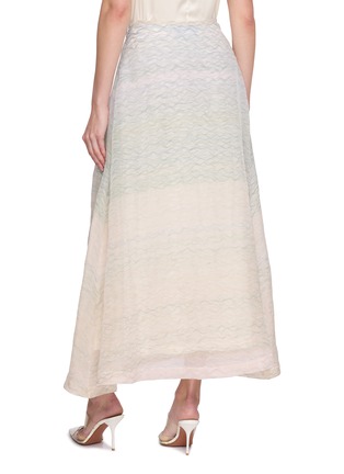 Back View - Click To Enlarge - BERNADETTE - Kennedy Sunset Flared Midi Skirt