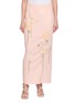 BERNADETTE Norma Floral Embroidered Straight Skirt