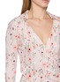  - BERNADETTE - Evangeline Long Sleeve V-Neck Floral Print Top