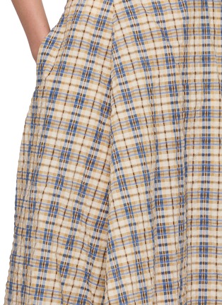  - BERNADETTE - Kennedy Plaid Flared Midi Skirt