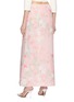 Back View - Click To Enlarge - BERNADETTE - Carmen Floral Print Linen Maxi Skirt