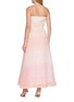 Back View - Click To Enlarge - BERNADETTE - Odette Strapless Textured Gradient Maxi Dress