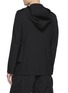 Back View - Click To Enlarge - COMME DES GARÇONS HOMME DEUX - Single Breasted Layered Hooded Wool Blend Blazer