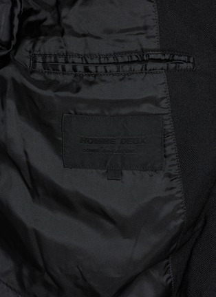  - COMME DES GARÇONS HOMME DEUX - Layered Hooded Single Breasted Blazer
