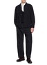 Figure View - Click To Enlarge - COMME DES GARÇONS HOMME DEUX - Double Breasted Tailored Vest