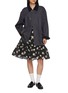 Figure View - Click To Enlarge - EPINGLER - Flower Print Tiered Midi Skirt