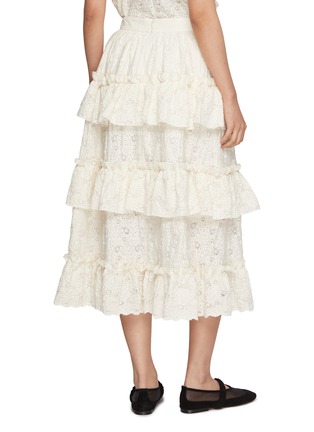 Back View - Click To Enlarge - EPINGLER - Can Can Midi Skirt