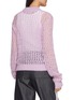 Back View - Click To Enlarge - EPINGLER - Open Knit Sweater