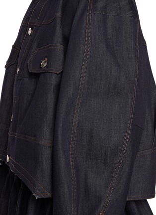  - EPINGLER - Puffy Dark Wash Cropped Jacket