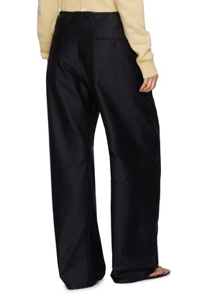 Back View - Click To Enlarge - LEMAIRE - Twisted Seam Cotton Satin Chino Pants