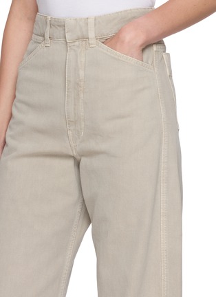  - LEMAIRE - High Rise Curved Twisted Seam Cotton Pants